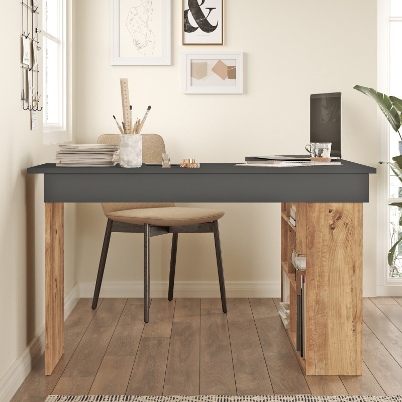 Hanah Home Study Desk Ct5-Aa Atlantic Pine
Anthracite