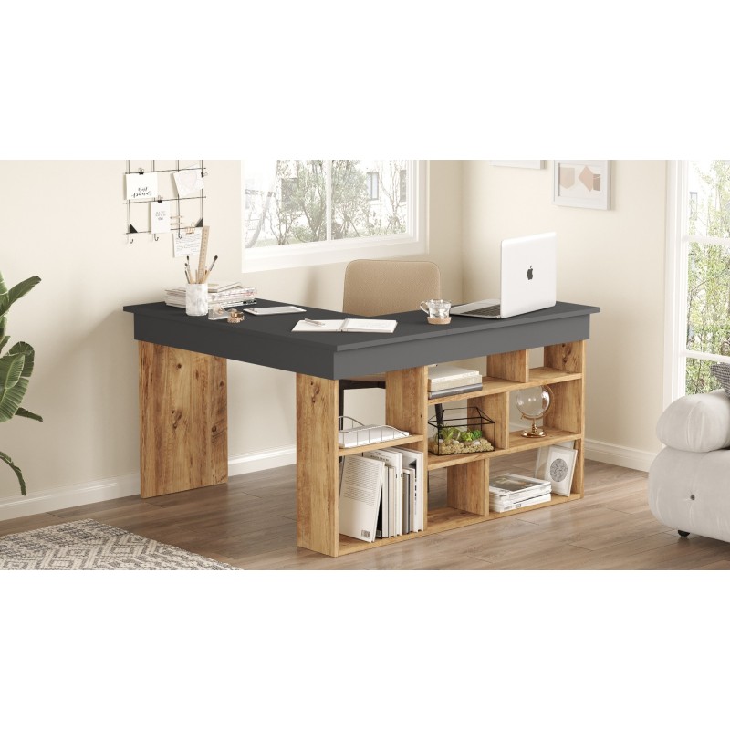 Hanah Home Study Desk Ct5-Aa Atlantic Pine
Anthracite