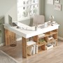 Study Desk Ct5-Aw Atlantic Pine
White