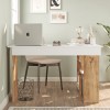 Hanah Home Study Desk Ct5-Aw Atlantic Pine
White