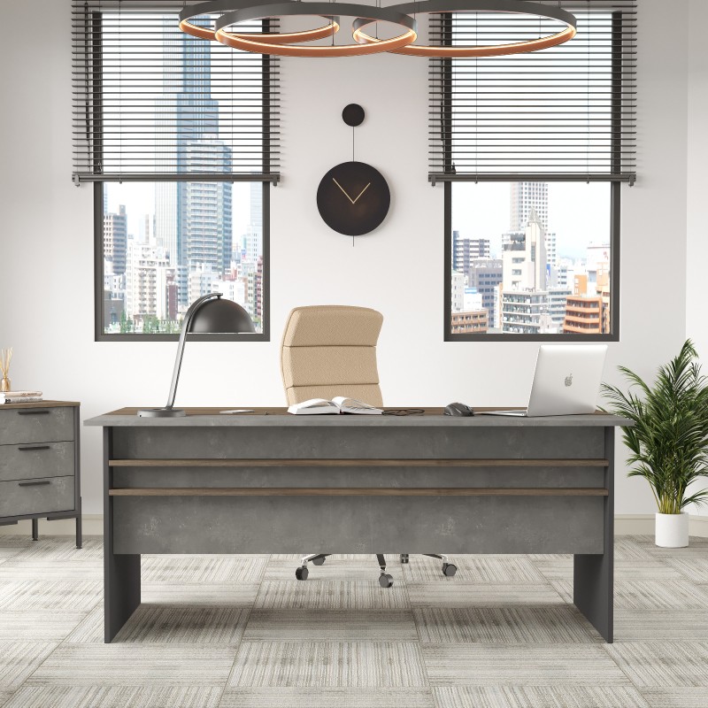 Hanah Home Study Desk Vs1-Cga Brown
Grey
Anthracite