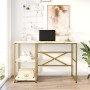 Study Desk Vg23-Ge White Marble
Gold