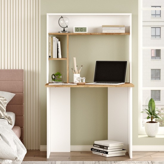 Study Desk Br2-Aw Atlantic Pine
White Hanah Home Study Desk Br2-Aw Atlantic Pine
White