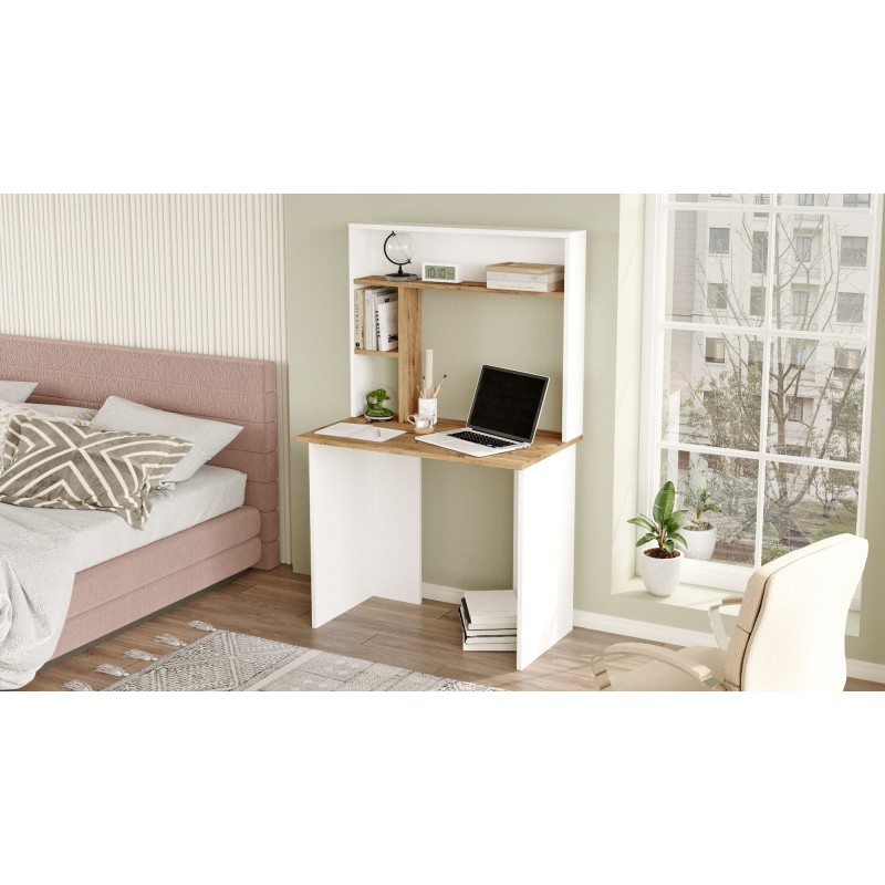 Hanah Home Study Desk Br2-Aw Atlantic Pine
White