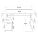 Study Desk Ml8-A Atlantic Pine Study Desk Ml8-A Atlantic Pine