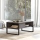 Coffee Table Ml34-Rg Silver Hanah Home Coffee Table Ml34-Rg Silver