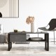 Coffee Table Ml34-Rg Silver Hanah Home Coffee Table Ml34-Rg Silver