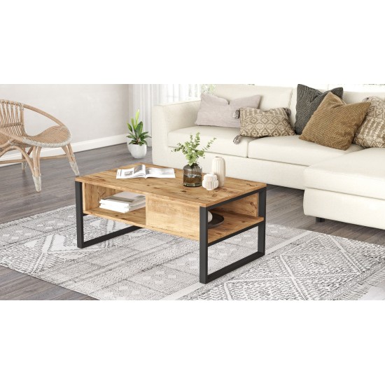 Coffee Table Ml34-A Atlantic Pine Hanah Home Coffee Table Ml34-A Atlantic Pine