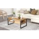 Coffee Table Ml34-A Atlantic Pine Hanah Home Coffee Table Ml34-A Atlantic Pine
