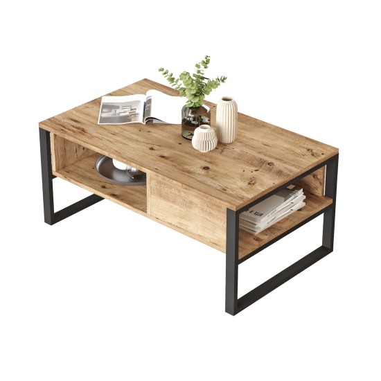 Coffee Table Ml34-A Atlantic Pine Hanah Home Coffee Table Ml34-A Atlantic Pine
