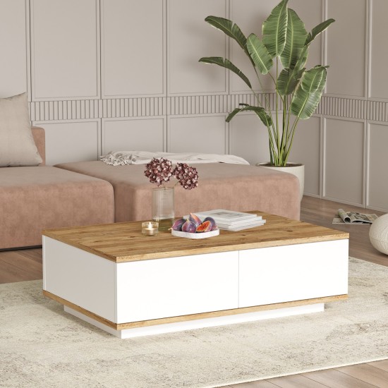 Coffee Table Fr14-Aw Atlantic Pine
White Hanah Home Coffee Table Fr14-Aw Atlantic Pine
White