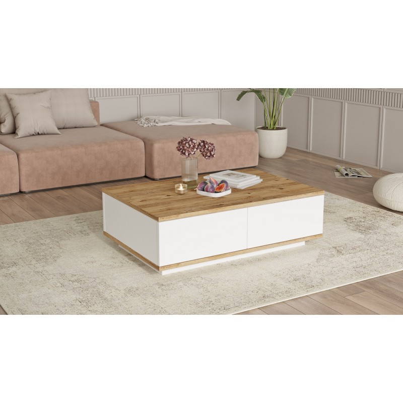 Hanah Home Coffee Table Fr14-Aw Atlantic Pine
White