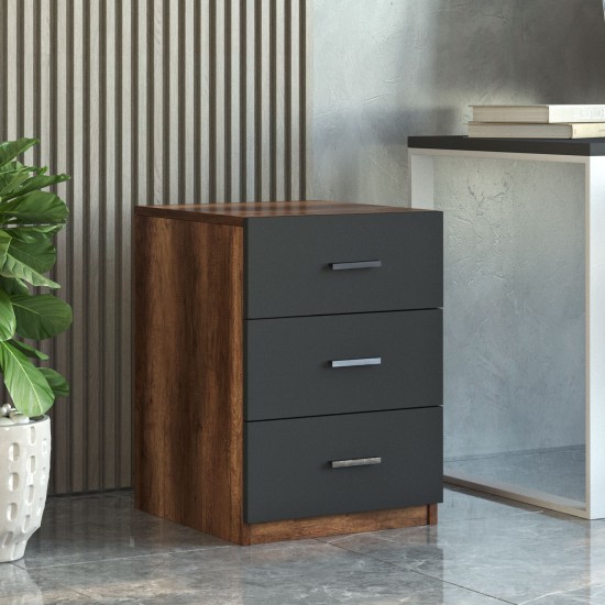 Hanah Home Drawer Vo3-Ba Walnut
Anthracite