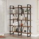 Bookshelf Mn05-Ba Walnut Hanah Home Bookshelf Mn05-Ba Walnut