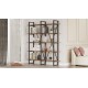 Bookshelf Mn05-Ba Walnut Hanah Home Bookshelf Mn05-Ba Walnut