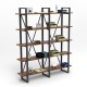 Bookshelf Mn05-Ba Walnut Hanah Home Bookshelf Mn05-Ba Walnut