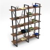 Hanah Home Bookshelf Mn05-Ba Walnut