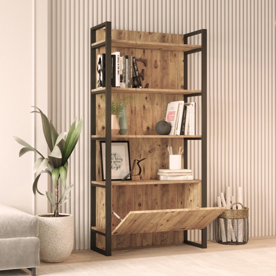 Bookshelf Ml6-A Atlantic Pine Hanah Home Bookshelf Ml6-A Atlantic Pine