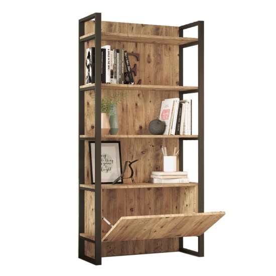 Bookshelf Ml6-A Atlantic Pine Hanah Home Bookshelf Ml6-A Atlantic Pine