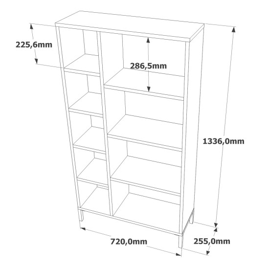 Bookshelf Rl3-Aa Atlantic Pine
Anthracite Bookshelf Rl3-Aa Atlantic Pine
Anthracite