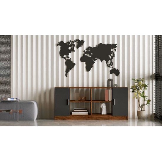 Multi Purpose Cabinet Vo6-Ba Walnut
Anthracite Multi Purpose Cabinet Vo6-Ba Walnut
Anthracite
