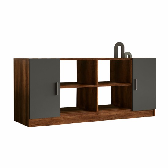 Multi Purpose Cabinet Vo6-Ba Walnut
Anthracite Multi Purpose Cabinet Vo6-Ba Walnut
Anthracite