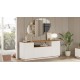 Μπουφές  Fr15-Aw Atlantic 180X75x44.5 Φυσικό Πεύκο Λευκό