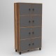Multi Purpose Cabinet Mn06-Ba Walnut
Anthracite Multi Purpose Cabinet Mn06-Ba Walnut
Anthracite