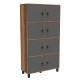 Multi Purpose Cabinet Mn06-Ba Walnut
Anthracite Multi Purpose Cabinet Mn06-Ba Walnut
Anthracite