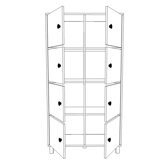 Multi Purpose Cabinet Mn06-Ba Walnut
Anthracite Multi Purpose Cabinet Mn06-Ba Walnut
Anthracite