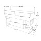 Console Ml25-A Atlantic Pine