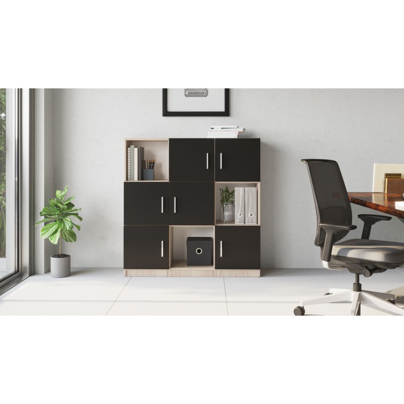 Multi Purpose Cabinet Vo7-Ob Oak
Black