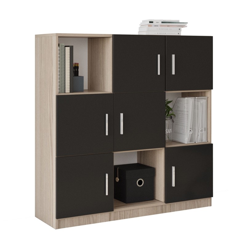 Multi Purpose Cabinet Vo7-Ob Oak
Black