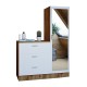 Hanah Home Multi Purpose Cabinet Cc6-Aw Atlantic Pine
White