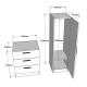 Hanah Home Multi Purpose Cabinet Cc6-Aw Atlantic Pine
White