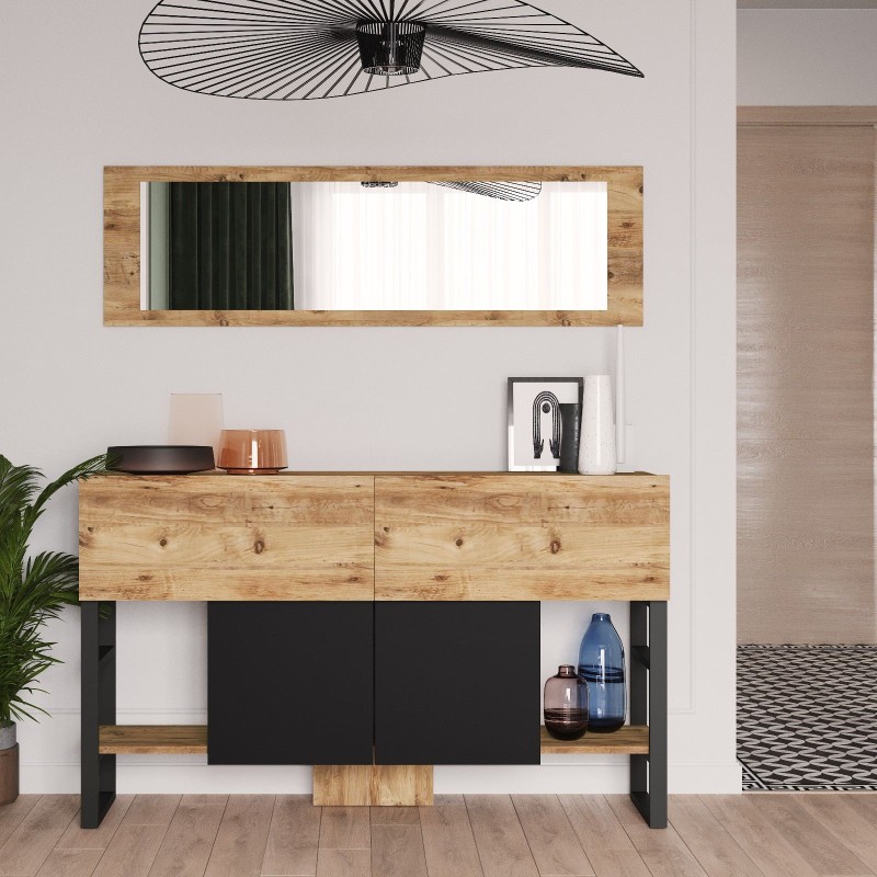 Κονσόλα Ml26-A  139x83.6x43.3cm - Πεύκο Ατλαντικού