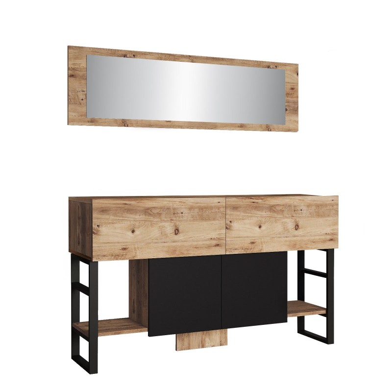 Κονσόλα Ml26-A  139x83.6x43.3cm - Πεύκο Ατλαντικού