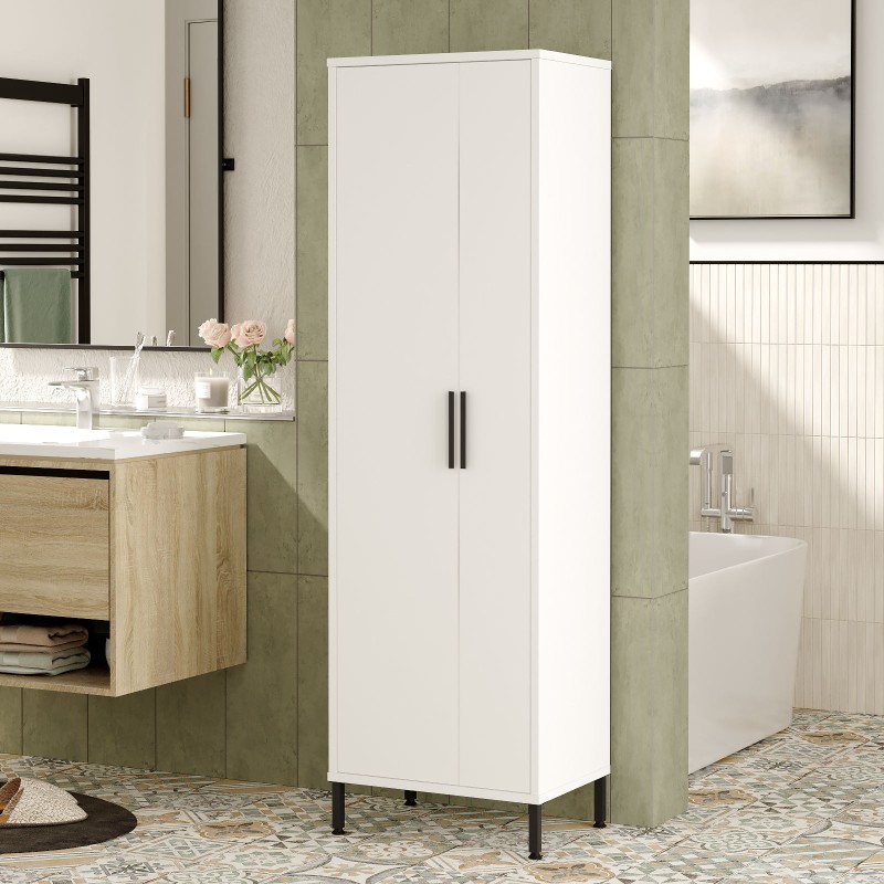Hanah Home Multi Purpose Cabinet Dy1-W White