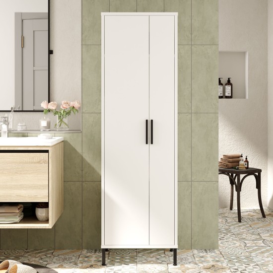 Hanah Home Multi Purpose Cabinet Dy1-W White