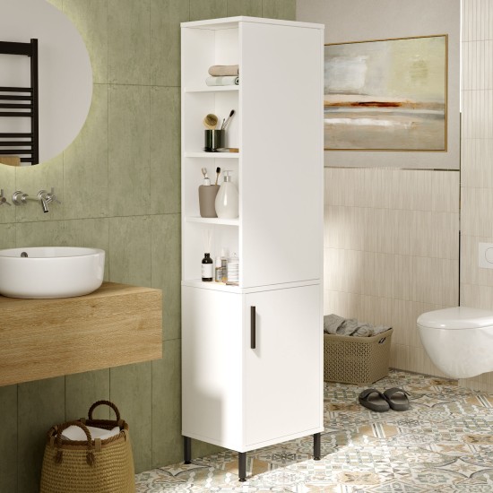 Multi Purpose Cabinet Vı1-W White Hanah Home Multi Purpose Cabinet Vı1-W White