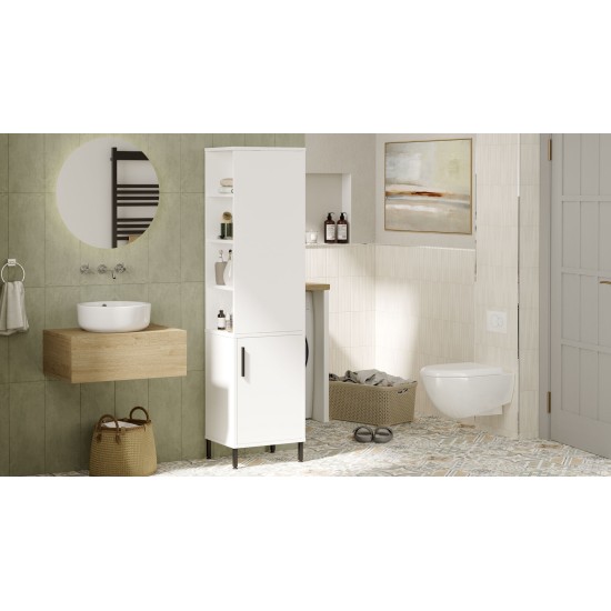 Multi Purpose Cabinet Vı1-W White Hanah Home Multi Purpose Cabinet Vı1-W White