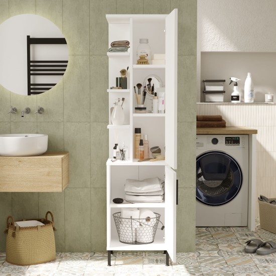 Multi Purpose Cabinet Vı1-W White Hanah Home Multi Purpose Cabinet Vı1-W White