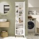 Multi Purpose Cabinet Vı1-W White Hanah Home Multi Purpose Cabinet Vı1-W White