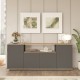 Μπουφές FR15-AA Atlantic 75x44.5cm - Πεύκο Ανθρακί Μπουφές FR15-AA Atlantic 75x44.5cm - Πεύκο Ανθρακί