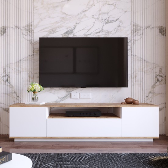 TV Stand Fr7-Aw Atlantic Pine
White Hanah Home TV Stand Fr7-Aw Atlantic Pine
White
