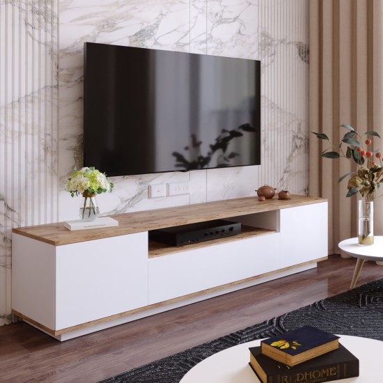 TV Stand Fr7-Aw Atlantic Pine
White Hanah Home TV Stand Fr7-Aw Atlantic Pine
White