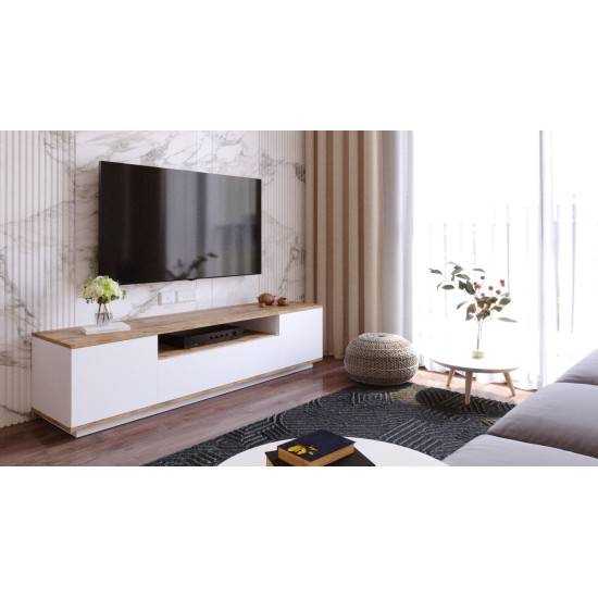 TV Stand Fr7-Aw Atlantic Pine
White Hanah Home TV Stand Fr7-Aw Atlantic Pine
White