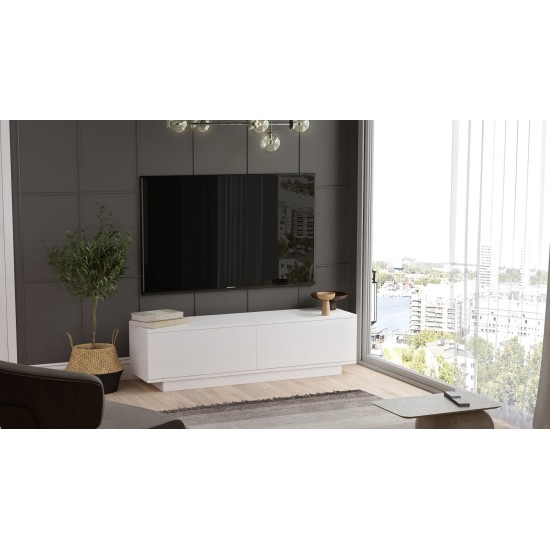 TV Stand Fn1-W White Hanah Home TV Stand Fn1-W White