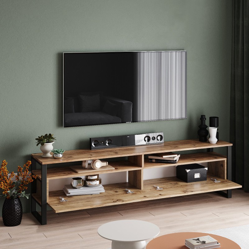 Hanah Home TV Unit Ml19-A Atlantic Pine