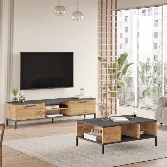 Living Room Furniture Set Rl5-Aa Atlantic Pine
Anthracite Hanah Home Living Room Furniture Set Rl5-Aa Atlantic Pine
Anthracite